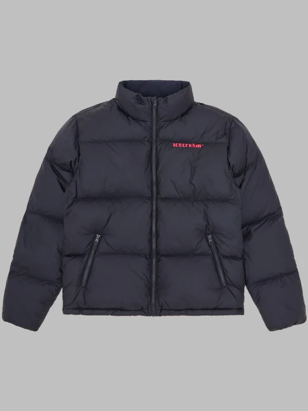 Icecream Running Dog Puffer Jacket Black Icecream Running Dog Puffer Jacket Black