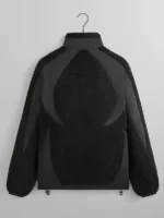 Kith Batman Quarter Zip Sherpa Jacket Black