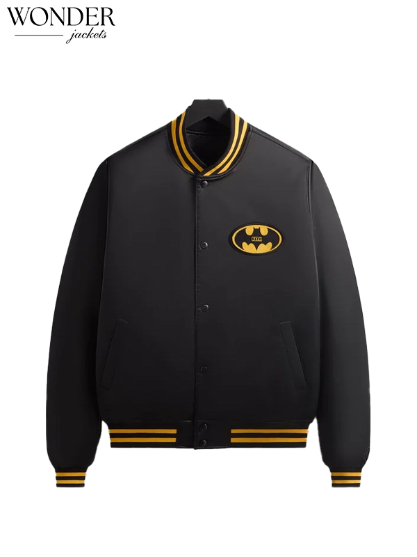 Kith x Batman Satin Bomber Jacket Kith x Batman Satin Bomber Jacket