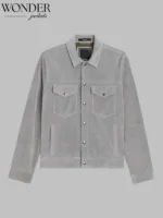 Light Grey Dylan Suede Jacket Todd Snyder