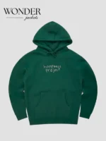 Mental Health Matters Happiness Project Hoodie Green