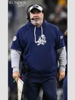 Mike McCarthy Dallas Cowboys Blue Sideline Club Hoodie