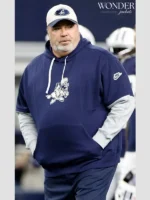 Mike McCarthy Dallas Cowboys Hoodie Blue