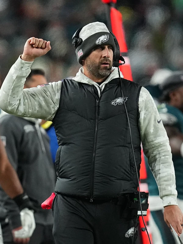 Nick Sirianni Philadelphia Eagles Vest Nick Sirianni Philadelphia Eagles Vest