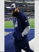 Nike Dallas Cowboys Blue Sideline Hoodie