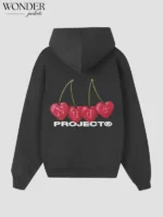 Nude Project Cherry Hoodie Black
