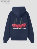 Nude Project Cherry Hoodie Blue