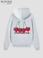 Nude Project Cherry Hoodie Grey