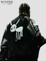 OVO For All The Dogs Varsity Jacket Black