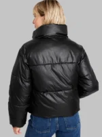 Old Navy Quilted Puffer Jacket Black