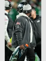 Philadelphia Eagles Salute To Service Black Bomber Jacket 2024