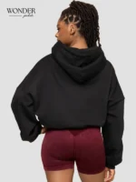 Popflex Cloud Black Pullover Hoodie