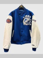 Shaboozey Thanksgiving Halftime Show Lions Varsity Jacket