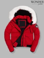 Superdry Everest Ella Bomber Red Jacket