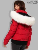 Superdry Everest Ella Red Bomber Jacket