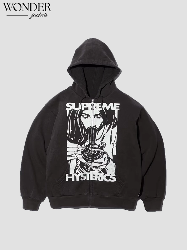 Supreme hysteric glamour zip up sale