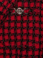 Taylor Swift Versace Red Tweed Blazer