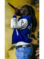 Thanksgiving Halftime Show Shaboozey Detroit Lions Jacket