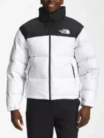 The North Face 1996 Retro Nuptse White Puffer Jacket