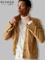 Todd Snyder Dylan Cappuccino Suede Jacket