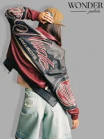 Unisex Nude Project Leather Jacket