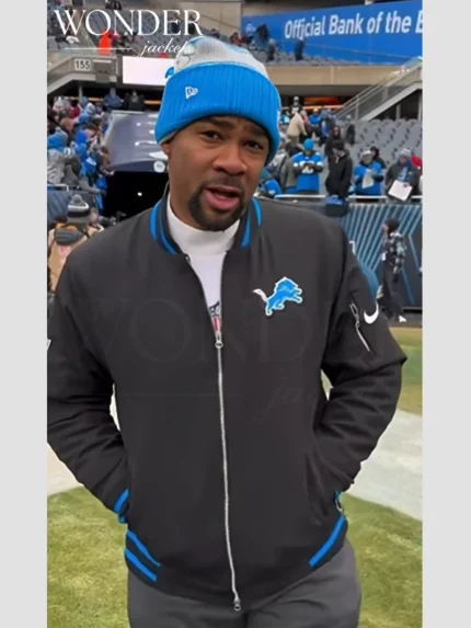 Antwaan Randle El Lions Bomber Jacket
