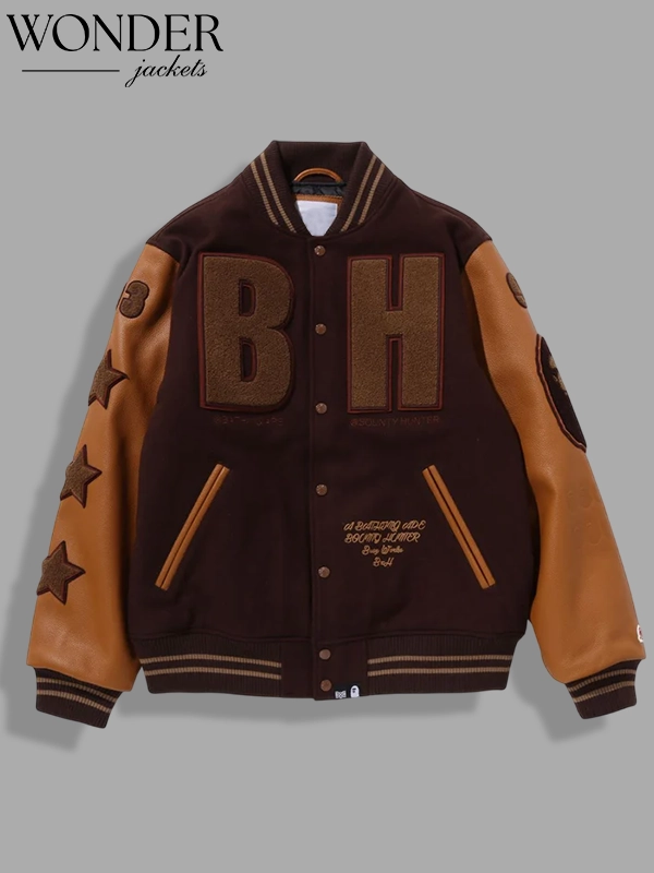 BAPE x Bounty Hunter Varsity Jacket BAPE x Bounty Hunter Varsity Jacket