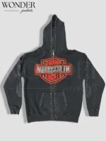 Bloody Osiris Murd333r fm Chop333r Hoodie Black