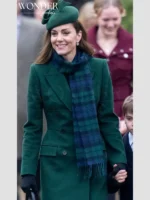 Christmas Service 2024 Kate Middleton Green Coat