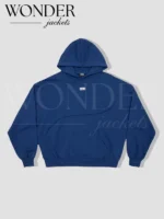 Cold Culture Y-Y Patchwork Hoodie Blue