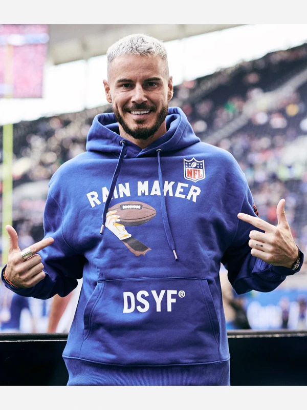 DSYF x NFL Rain Maker Hoodie Blue DSYF x NFL Rain Maker Hoodie Blue