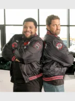Den of Thieves 2 Pantera Press Tour Black Varsity Jacket