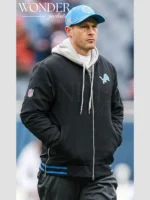 Detroit Lions Nike Sideline Bomber Jacket Black