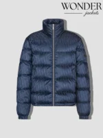 Dior Puffer Jacket Blue