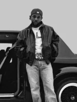 GNX Kendrick Lamar Black Leather Jacket