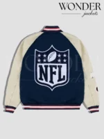 GOLF WANG NFL Letterman Varsity Full-Snap Jacket Blue
