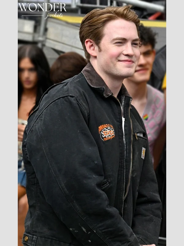Kit Connor Heartstopper Nick Nelson Black Carhartt Jacket