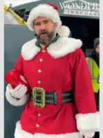 Jason Kelce Red Santa Claus Coat