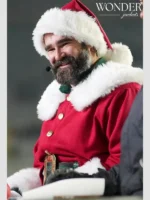 Jason Kelce Red Santa Coat