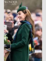 Kate Middleton Green Trench Coat