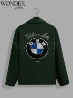 Kith for BMW Green Double Knit Coaches Jacket