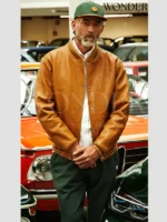 Kith x BMW Leather Bomber Jacket