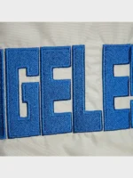 LA Dodgers Speedway Varsity Jacket Blue & Grey