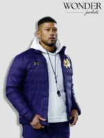 Marcus Freeman Notre Dame Jacket Puffer