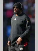 Mike Tomlin Steelers Black Sweatshirt