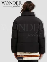 Moncler x Palm Angels Black Puffer Jacket