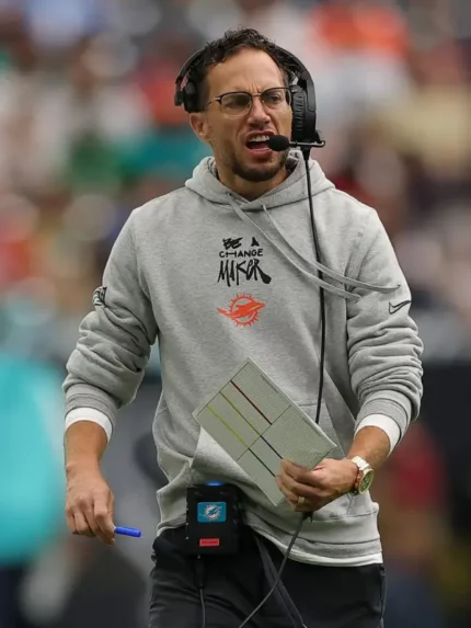 NFL Be A Change Maker Dolphins Hoodie Grey