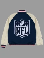 NFL GOLF WANG Blue Varsity Letterman Jacket