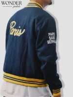 PSG Nike Cycling Redefined Varsity Jacket Blue