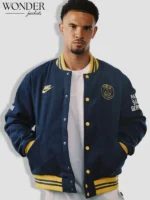 PSG Nike Cycling Redefined Varsity Jacket – Navy